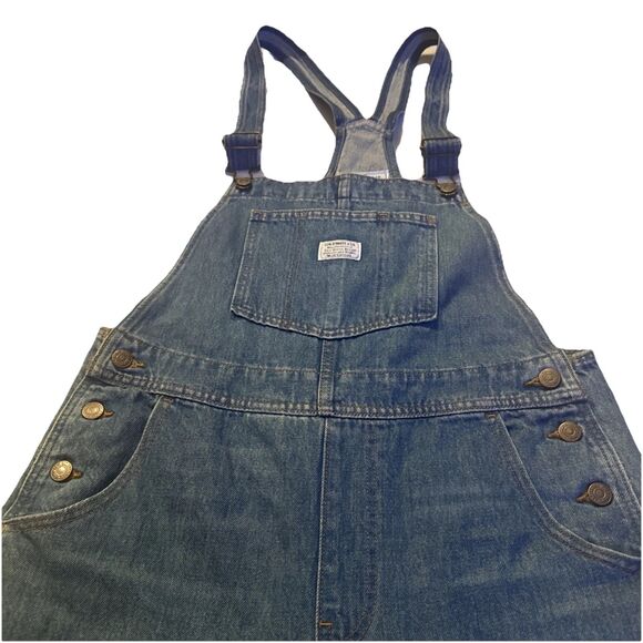 Levi Women's Two Horse Brand Overalls  size M - Picture 1 of 16